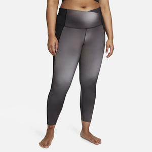 Nike Yoga Women&#039;s High-Waisted 7/8 Printed Leggings (Plus Size) DX6973-045