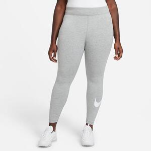 Nike Sportswear Essential Women&#039;s Mid-Rise Swoosh Leggings (Plus Size) DC6934-063