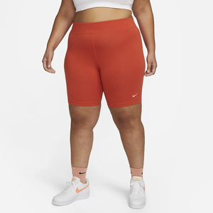 Nike Sportswear Essential Women&#039;s Mid-Rise Bike Shorts (Plus Size) DC6949-861