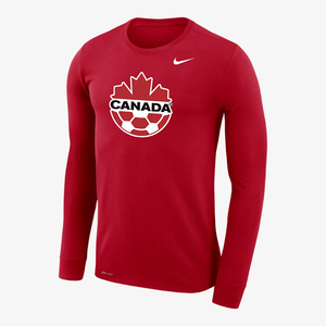 Canada Legend Men&#039;s Nike Dri-FIT Long-Sleeve T-Shirt M22419FIUNR-CAN