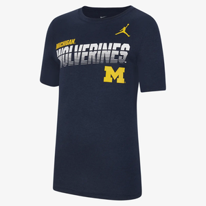 Michigan Legend Big Kids&#039; (Boys&#039;) Jordan Football T-Shirt B29534-MI1