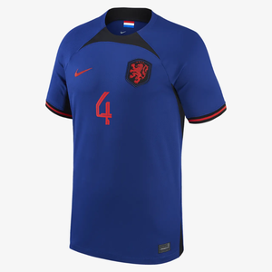 Netherlands National Team 2022/23 Stadium Away (Virgil van Dijk) Men&#039;s Nike Dri-FIT Soccer Jersey FN5132841-NED