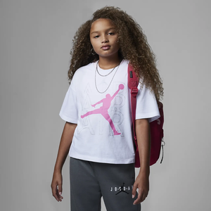 Jordan Air Shine Graphic Tee Big Kids&#039; T-Shirt 45C036-001