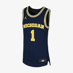 Nike College (Michigan) Big Kids&#039; Basketball Jersey P42888J338-MIC