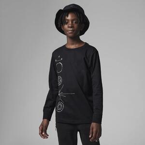 Jordan Big Kids&#039; Long Sleeve Graphic T-Shirt 95B987-023