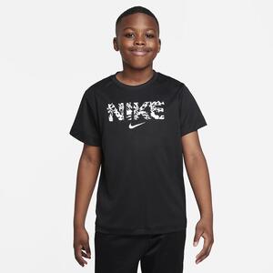 Nike Dri-FIT Trophy Big Kids&#039; (Boys&#039;) Training Top (Extended Size) DQ9021-010