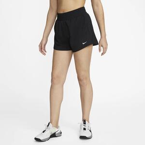 Nike Dri-FIT One Women&#039;s High-Waisted 3&quot; Brief-Lined Shorts DX6014-010