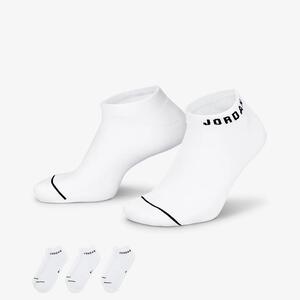Jordan Everyday No-Show Socks (3 Pairs) DX9656-100