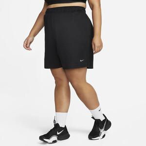 Nike Dri-FIT Attack Women&#039;s Mid-Rise 5&quot; Unlined Shorts (Plus Size) FB3165-010