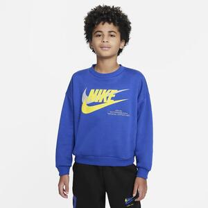 Nike Sportswear Icon Fleece Big Kids&#039; Oversized Sweatshirt DX5140-480