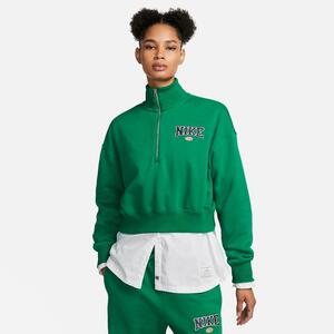 Nike Sportswear Phoenix Fleece Women&#039;s Oversized 1/4-Zip Cropped Sweatshirt FB9874-365