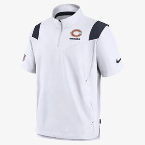Nike Sideline Coach Lockup (NFL Chicago Bears) Men&#039;s Short-Sleeve Jacket NS15478M7Q-63Q