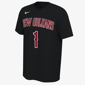 Zion Williamson Pelicans Icon Edition Men&#039;s Nike NBA T-Shirt 00038144X-NB5