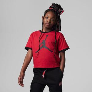 Jordan Essentials Ringer Tee Big Kids&#039; T-Shirt 45C220-R78
