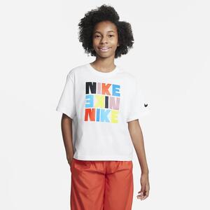 Nike Sportswear Big Kids&#039; (Girls&#039;) T-Shirt DZ3579-100
