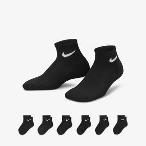 Nike Little Kids&#039; Ankle Socks Box Set (6 Pairs) RN0372-023