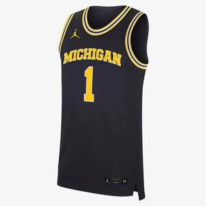 Jordan College Dri-FIT (Michigan) Men&#039;s Replica Basketball Jersey DQ5970-426