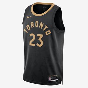 Fred Vanvleet Toronto Raptors City Edition Nike Dri-FIT NBA Swingman Jersey DO9611-010