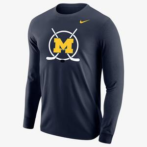 Michigan Men&#039;s Nike College Hockey Long-Sleeve T-Shirt M12333P292-MIC