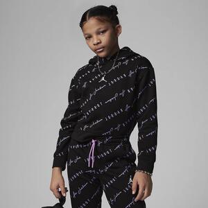 Jordan Essentials Printed Pullover Hoodie Big Kids&#039; Hoodie 45C161-023