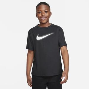 Nike Dri-FIT Icon Big Kids&#039; (Boys&#039;) Graphic Training Top (Extended Size) DX5387-010