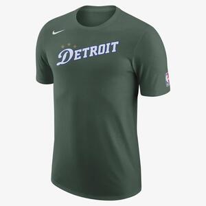 Detroit Pistons City Edition Men&#039;s Nike NBA Logo T-Shirt DV5945-366