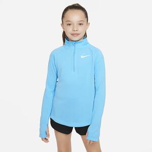 Nike Dri-FIT Big Kids&#039; (Girls&#039;) Long-Sleeve Running Top DD7617-416