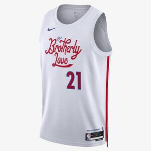 Joel Embiid Philadelphia 76ers City Edition Nike Dri-FIT NBA Swingman Jersey DO9606-101
