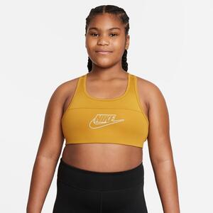 Nike Dri-FIT Swoosh Big Kids&#039; (Girls&#039;) Sports Bra (Extended Size) DD9146-772