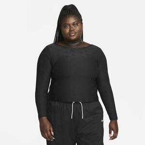 Nike Air Women&#039;s Allover Print Long-Sleeve Top (Plus Size) DX6415-010