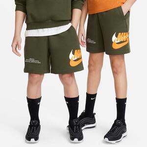 Nike Sportswear Icon Fleece Big Kids&#039; Loose Shorts DX5165-325