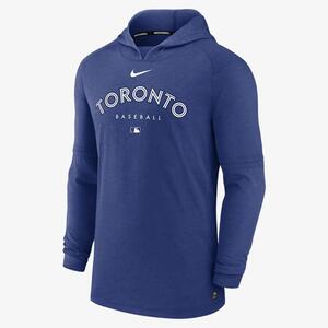 Nike Dri-FIT Early Work (MLB Toronto Blue Jays) Men&#039;s Pullover Hoodie NACQ4WHTOR-8WE