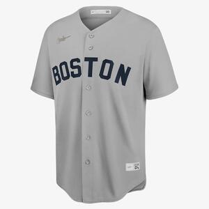 MLB Boston Red Sox (Carl Yastrzemski) Men&#039;s Cooperstown Baseball Jersey C267GBRSQAK-UCP
