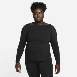 Nike Yoga Dri-FIT Luxe Women&#039;s Long-Sleeve Top (Plus Size) DX6407-010