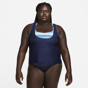 Nike Women&#039;s Convertible Layered Swim Tankini NESSD387-440