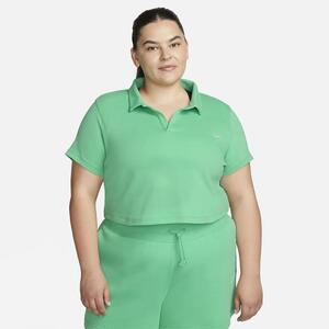 Nike Sportswear Essential Women&#039;s Short-Sleeve Polo Top (Plus Size) FB3205-363