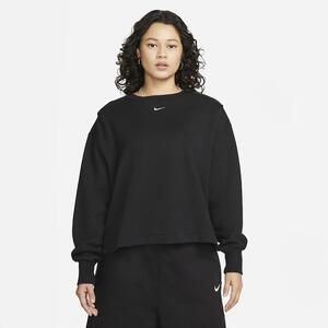 Nike Sportswear Modern Fleece Women&#039;s Oversized French Terry Crew-Neck Sweatshirt DV7802-010
