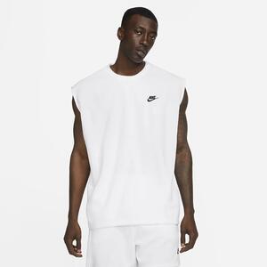 Nike Sportswear Club Fleece Men&#039;s Terry Sleeveless Top DX0527-100