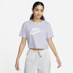Nike Sportswear Essential Women&#039;s Cropped Logo T-Shirt BV6175-536