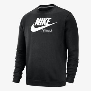 Nike Swoosh Club Fleece Men&#039;s Crew-Neck Sweatshirt M33778P70-BLK