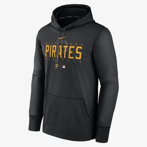 Nike Therma Pregame (MLB Pittsburgh Pirates) Men&#039;s Pullover Hoodie NAC300APTB-8WJ