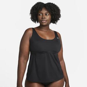 Nike Essential Women&#039;s Scoop Neck Tankini (Plus Size) NESSA279-001