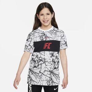Nike F.C. Dri-FIT Big Kids&#039; Soccer Jersey FB1070-100