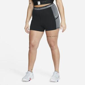 Nike Pro Women&#039;s High-Waisted 3&quot; Training Shorts with Pockets (Plus Size) FD7801-010