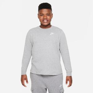 Nike Sportswear Big Kids&#039; (Boys&#039;) Long-Sleeve T-Shirt (Extended Size) DX1401-063