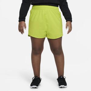 Nike Dri-FIT One Big Kids&#039; (Girls&#039;) High-Waisted Training Shorts (Extended Size) DX4968-308