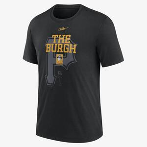 Nike Rewind Retro (MLB Pittsburgh Pirates) Men&#039;s T-Shirt NJFD00APBB-0QD