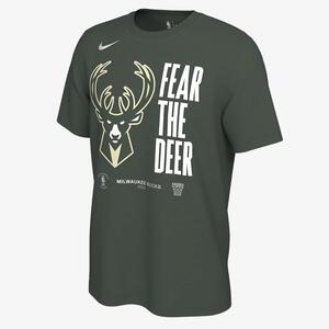 Milwaukee Bucks Men&#039;s Nike NBA Playoff Mantra 2023 T-Shirt FZ5664-323