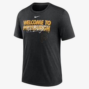 Nike Home Spin (MLB Pittsburgh Pirates) Men&#039;s T-Shirt NJFD00HPTB-009