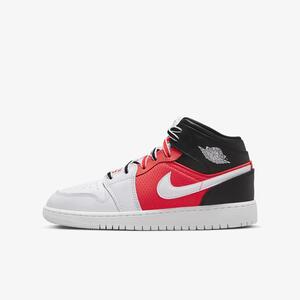 Air Jordan 1 Mid SE Big Kids&#039; Shoes FB4417-016